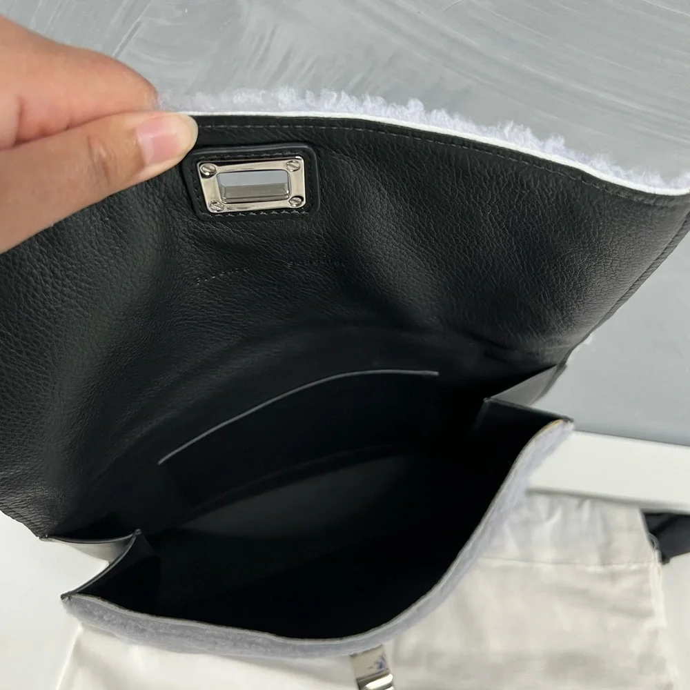 Proenza Schouler Lavender Shearling Clutch - Picture 7 of 10